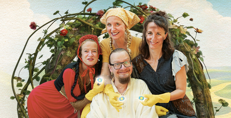 Dinnershow: Drei Geschirrspültabs für Aschenbrödel